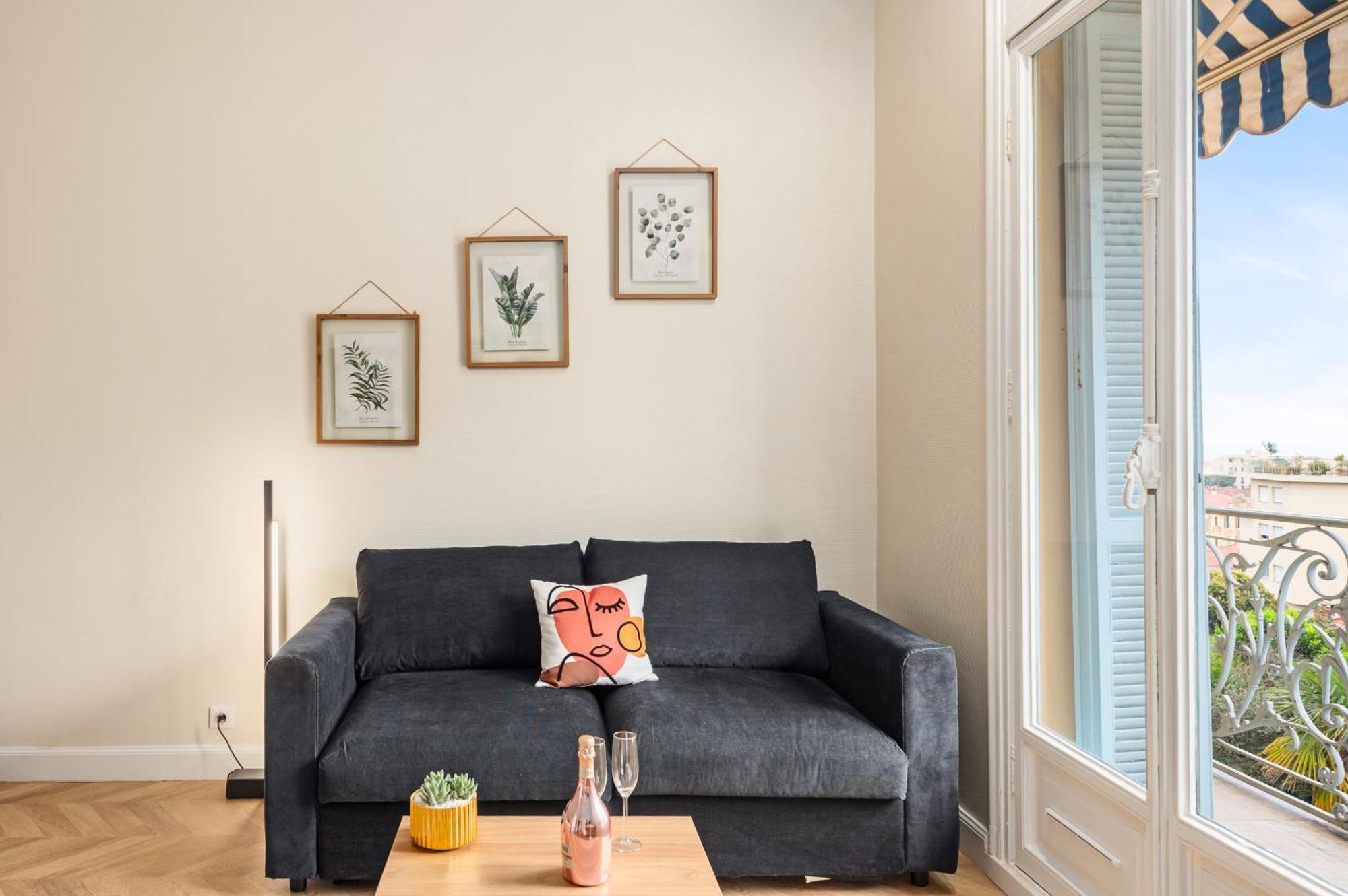 Апартаменти Mont Fleuri- Somptueux 2 Pieces - Parking - Мантон Екстер'єр фото