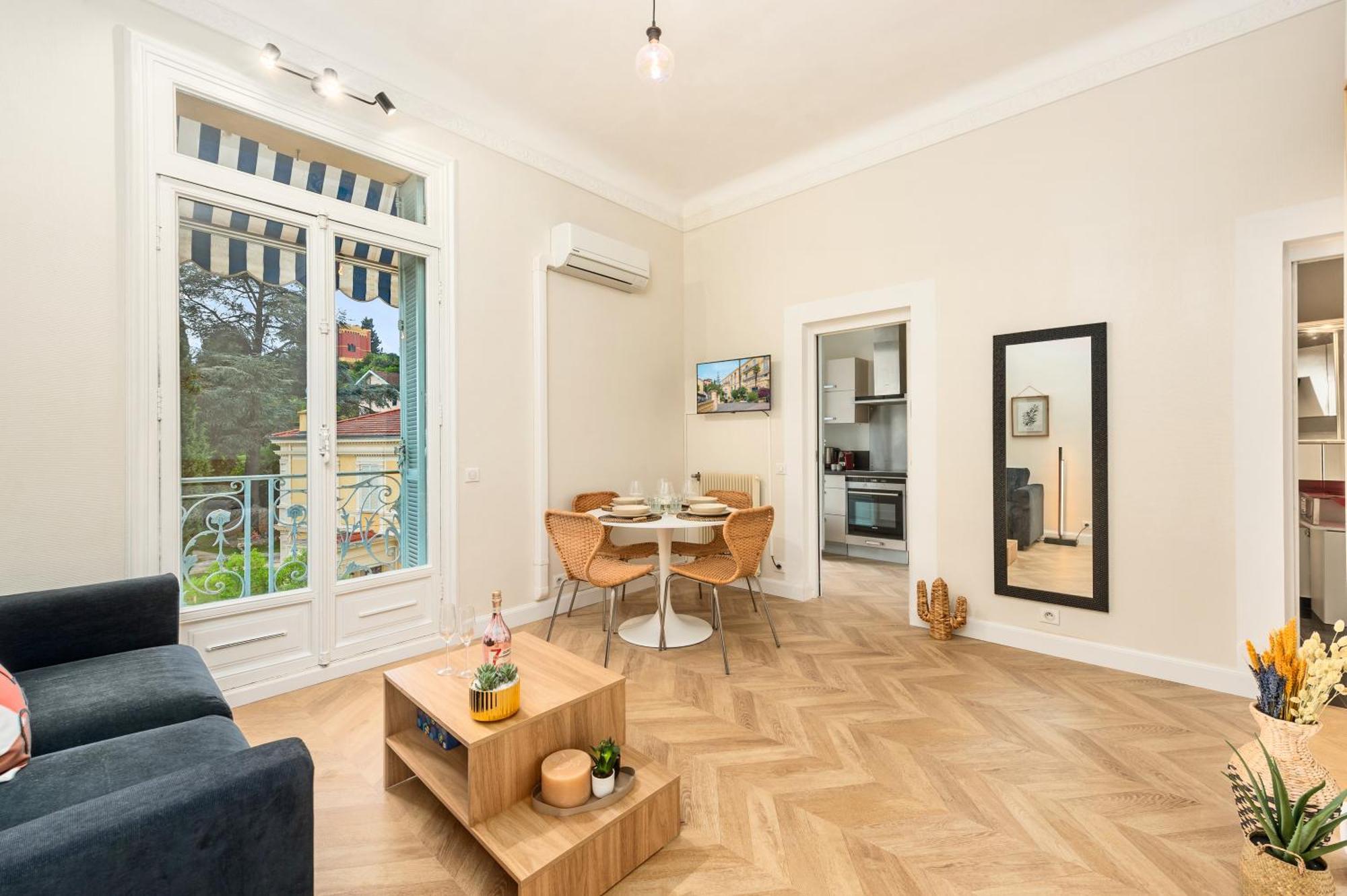Апартаменти Mont Fleuri- Somptueux 2 Pieces - Parking - Мантон Екстер'єр фото