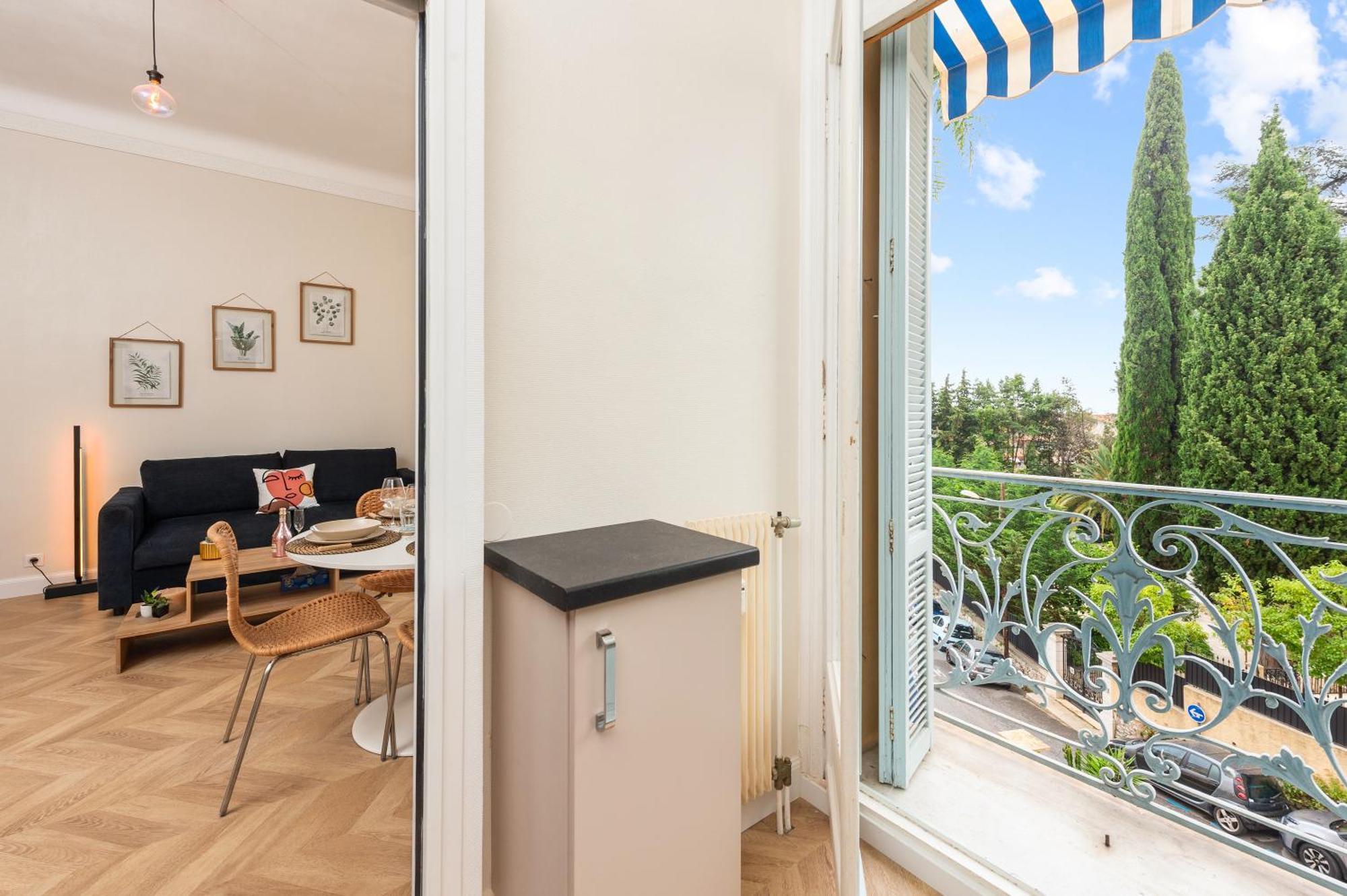 Апартаменти Mont Fleuri- Somptueux 2 Pieces - Parking - Мантон Екстер'єр фото