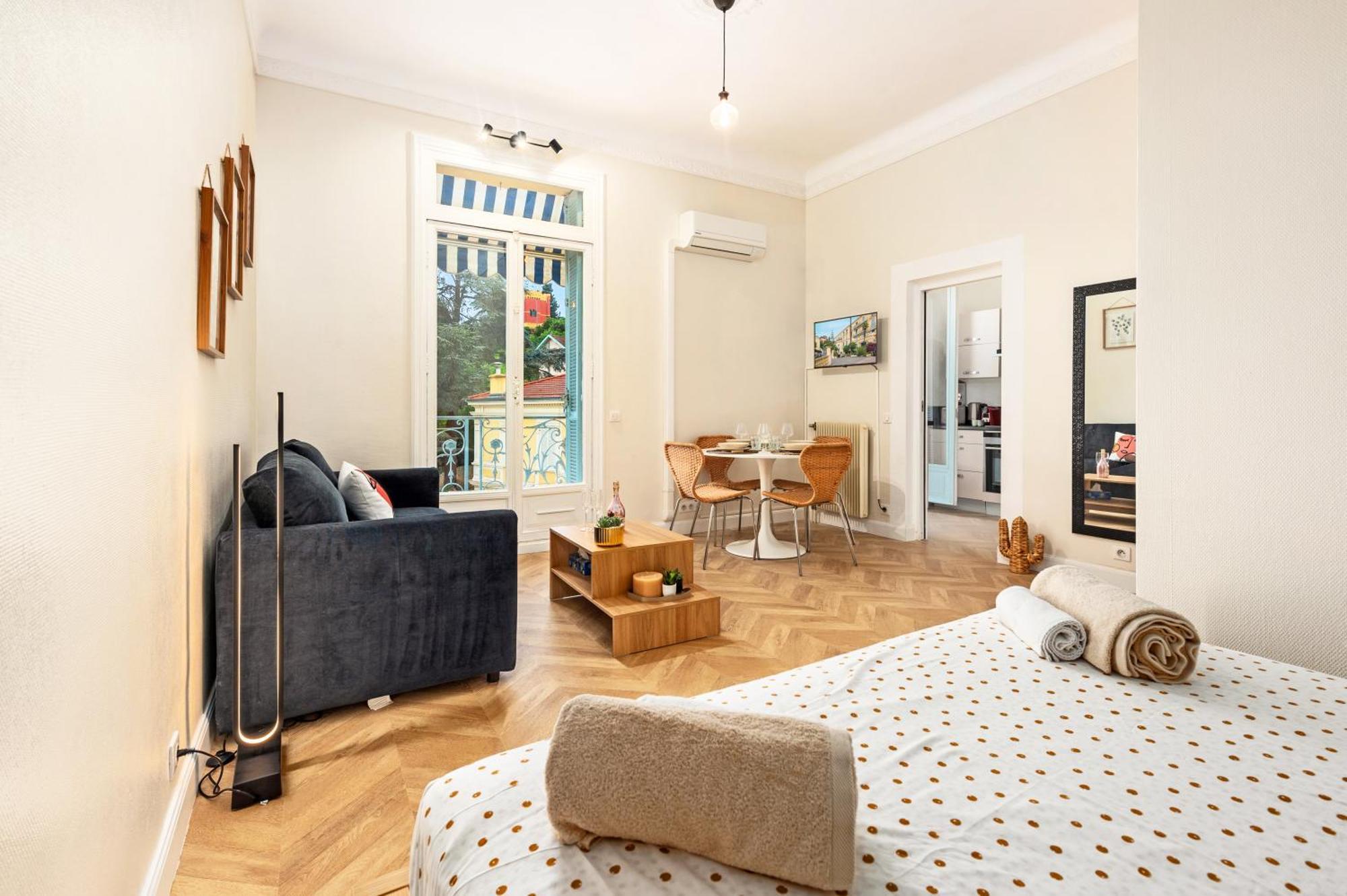 Апартаменти Mont Fleuri- Somptueux 2 Pieces - Parking - Мантон Екстер'єр фото