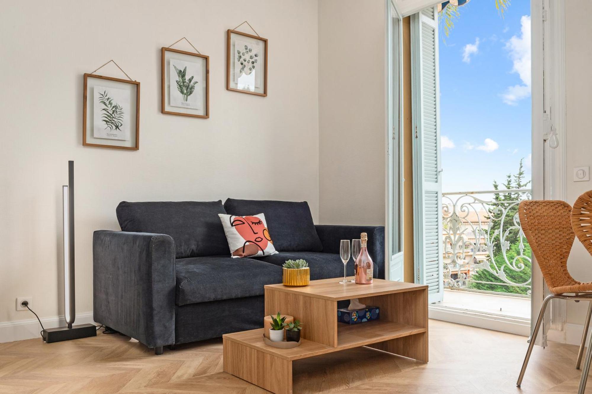 Апартаменти Mont Fleuri- Somptueux 2 Pieces - Parking - Мантон Екстер'єр фото