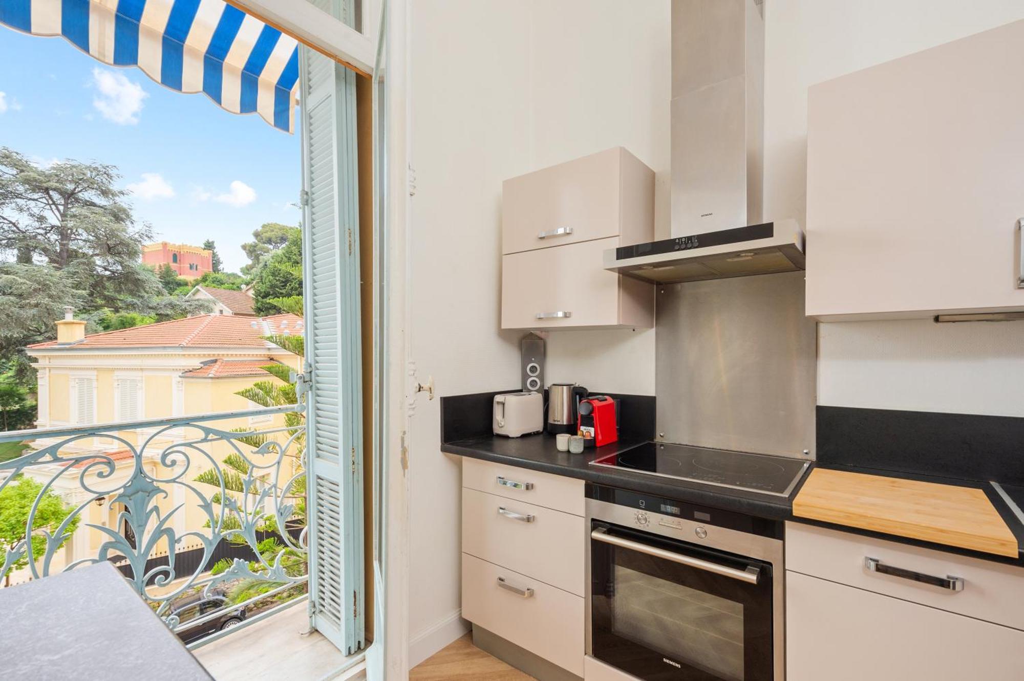 Апартаменти Mont Fleuri- Somptueux 2 Pieces - Parking - Мантон Екстер'єр фото